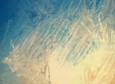 Metin için alan ile tuval arka plan üzerinde soyut boyama