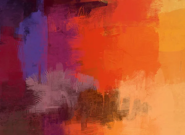 Kuva Taiteellinen Taustakuva Abstrakti Maalaus Kankaalle Nykytaidetta Käsintehtyä Taidetta Värikäs — kuvapankkivalokuva