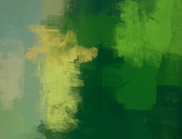 메이드 다채로운 미술품 페인트의 스트로크 브러시 스트로크 캔버스에 이미지 — 스톡 사진