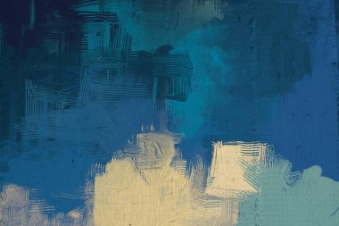 Metin için alan ile tuval arka plan üzerinde soyut boyama