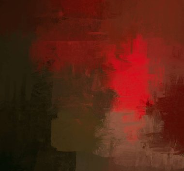 2D çizim. Sanatsal arkaplan resmi. Tablo üzerinde soyut resim. Çağdaş sanat. El yapımı sanat. Renkli doku. Modern sanat eserleri. Fırça darbeleri. Yüzeyde yağlı boya izleri.