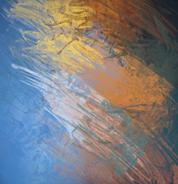 Metin için alan ile tuval arka plan üzerinde soyut boyama