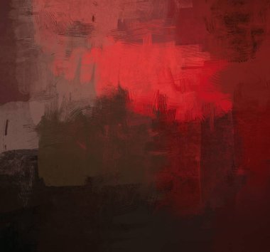 2D çizim. Sanatsal arkaplan resmi. Tablo üzerinde soyut resim. Çağdaş sanat. El yapımı sanat. Renkli doku. Modern sanat eserleri. Fırça darbeleri. Yüzeyde yağlı boya izleri.