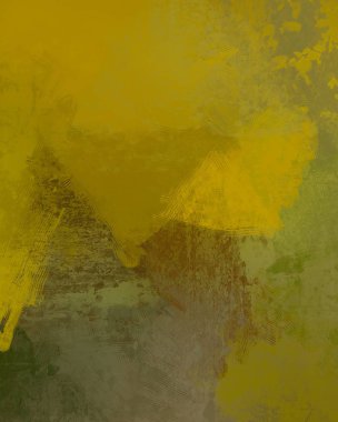 Sanatsal arka plan görüntüsü. Tuval üzerine soyut resim. Çağdaş sanat. El yapımı sanat. Renkli doku. Modern sanat eserleri. Yağlı boya darbeleri. Fırça darbeleri.