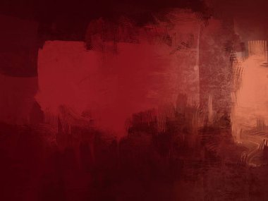 Sanatsal arka plan görüntüsü. Tuval üzerine soyut resim. Çağdaş sanat. El yapımı sanat. Renkli doku. Modern sanat eserleri. Yağlı boya darbeleri. Fırça darbeleri.