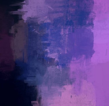2D çizim. Sanatsal arkaplan resmi. Tablo üzerinde soyut resim. Çağdaş sanat. El yapımı sanat. Renkli doku. Modern sanat eserleri. Fırça darbeleri. Yüzeyde yağlı boya izleri.