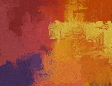 Metin için alan ile tuval arka plan üzerinde soyut boyama