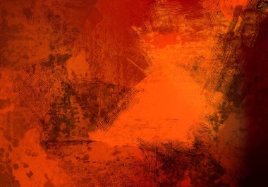 Metin için alan ile tuval arka plan üzerinde soyut boyama