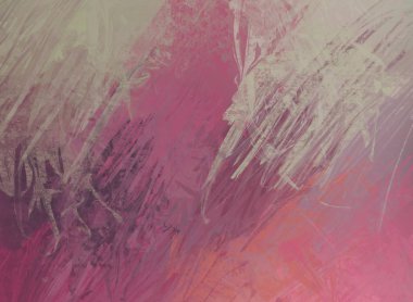 Sanatsal arka plan görüntüsü. Tuval üzerine soyut resim. Çağdaş sanat. El yapımı sanat. Renkli doku. Modern sanat eserleri. Yağlı boya darbeleri. Fırça darbeleri.