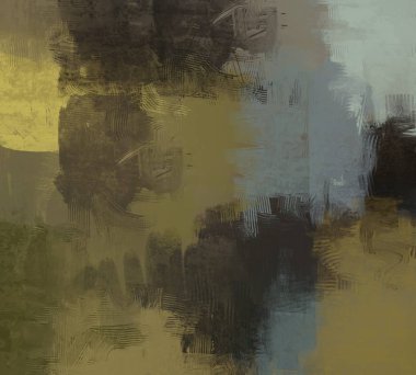 Metin için alan ile tuval arka plan üzerinde soyut boyama