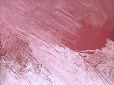 Sanatsal arka plan görüntüsü. Tuval üzerine soyut resim. Çağdaş sanat. El yapımı sanat. Renkli doku. Modern sanat eserleri. Yağlı boya darbeleri. Fırça darbeleri.