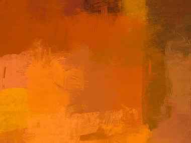 2D çizim. Sanatsal arkaplan resmi. Tablo üzerinde soyut resim. Çağdaş sanat. El yapımı sanat. Renkli doku. Modern sanat eserleri. Fırça darbeleri. Yüzeyde yağlı boya izleri.