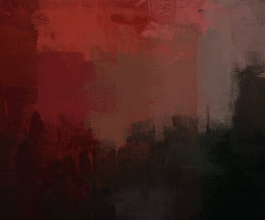 2d illüstrasyon. Sanatsal arka plan görüntüsü. Tuval üzerine soyut resim. Çağdaş sanat. El yapımı sanat. Renkli doku. Modern sanat eserleri. Fırça darbeleri. Yüzeyde yağ boya sıyrıkları ile boyama 