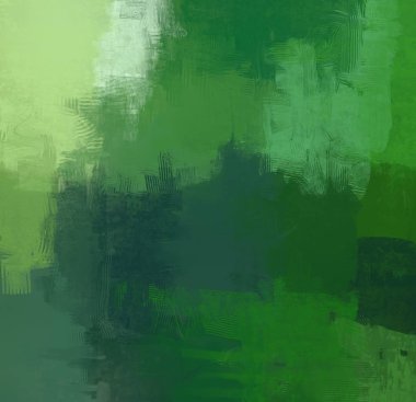 Sanatsal arka plan görüntüsü. Tuval üzerine soyut resim. Çağdaş sanat. El yapımı sanat. Renkli doku. Modern sanat eserleri. Yağlı boya darbeleri. Fırça darbeleri.