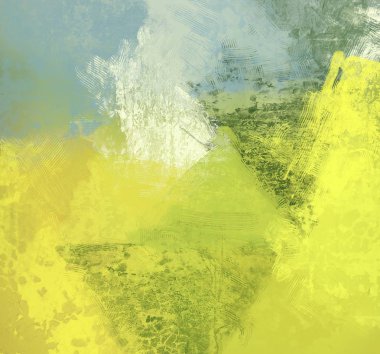 2d illüstrasyon. Çağdaş sanat. El yapımı sanat. Renkli doku. Modern sanat eserleri. Yağlı boya darbeleri. Fırça darbeleri. Sanatsal arka plan görüntüsü. Tuval üzerine soyut boyama.