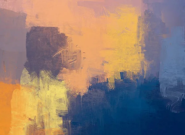 Abstrakcyjny Obraz Płótnie Kolorowa Tekstura — Zdjęcie stockowe