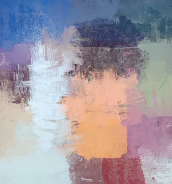 Abstrakt Målning Duk Färgglada Konsistens — Stockfoto