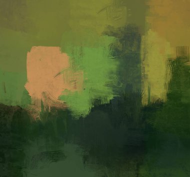 Metin için alan ile tuval arka plan üzerinde soyut boyama