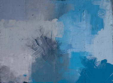 Metin için alan ile tuval arka plan üzerinde soyut boyama