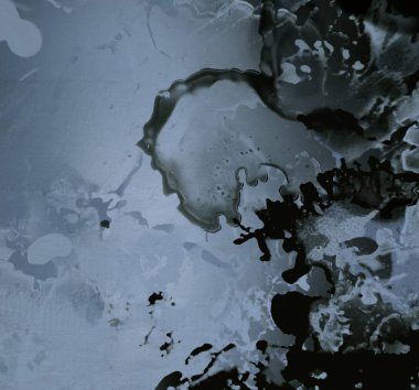 Yağlı boya ile soyut grunge arkaplan kaba desen lekeler