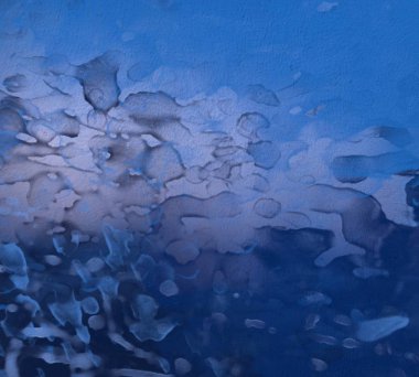 farklı boya dokuları ile sanat deseni