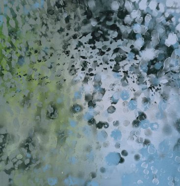 Metin için yeri olan boya lekeleriyle soyut arkaplan  