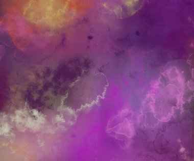 farklı boya dokuları ile sanat deseni