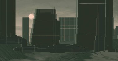 şehrin bir sürü iç