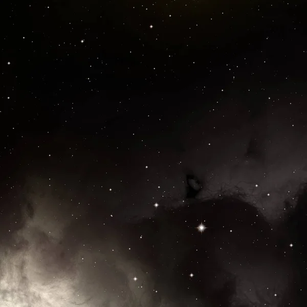 星と美しい宇宙天文学の背景 — ストック写真