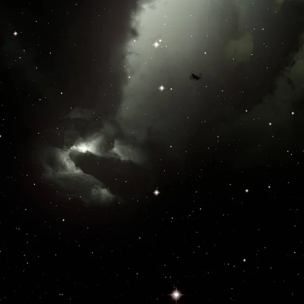 Campo Estelar Espacial Profundo Universo Cheio Estrelas Gás Ilustração Cosmos — Fotografia de Stock