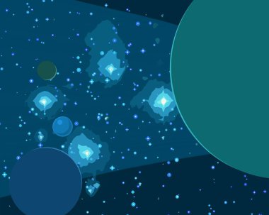 doğal soyut galaksi uzay arka plan