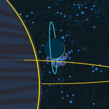 doğal soyut galaksi uzay arka plan