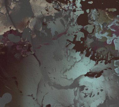 Yağlı boya ile soyut grunge arkaplan kaba desen lekeler