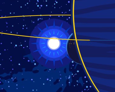 doğal soyut galaksi uzay arka plan