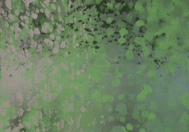 Soyut rastgele şekiller. 2D illüstrasyon arka planı. Düz beton duvarda sanatsal modern sanat kalıpları. Kabataslak boyalı yüzey. El yapımı fırça darbeleri.