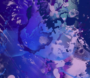 Yağlı boya ile soyut grunge arkaplan kaba desen lekeler