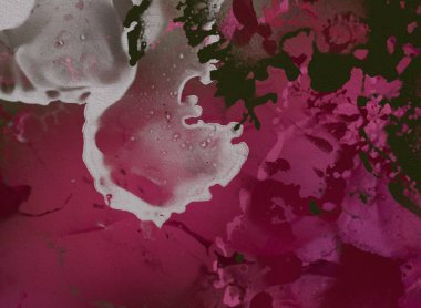 Yağlı boya ile soyut grunge arkaplan kaba desen lekeler