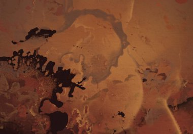 Yağlı boya ile soyut grunge arkaplan kaba desen lekeler