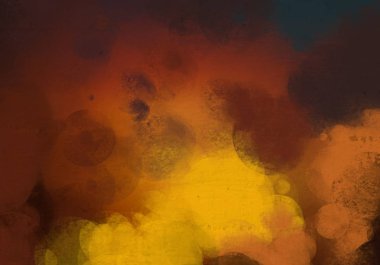 Yağlı boya ile soyut grunge arkaplan kaba desen lekeler