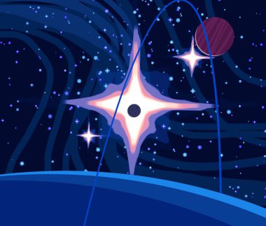 doğal soyut galaksi uzay arka plan