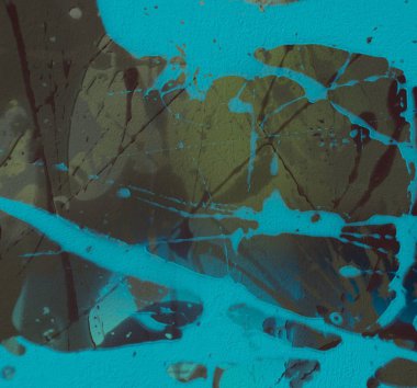 Yağlı boya ile soyut grunge arkaplan kaba desen lekeler