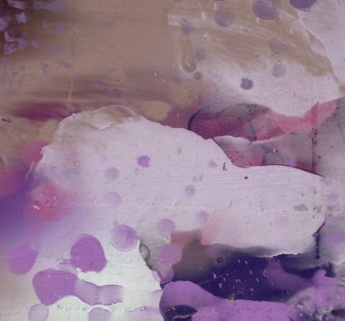 Metin için yeri olan boya lekeleriyle soyut arkaplan  