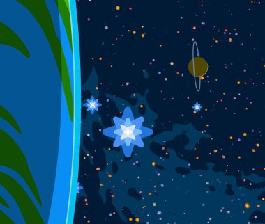 renkli soyut mutlu noel arka plan