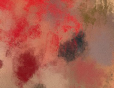 Yağlı boya ile soyut grunge arkaplan kaba desen lekeler