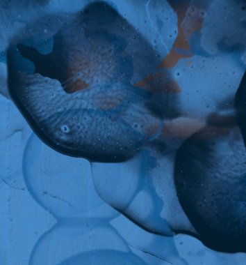 Yağlı boya ile soyut grunge arkaplan kaba desen lekeler