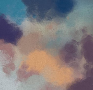 Yağlı boya ile soyut grunge arkaplan kaba desen lekeler