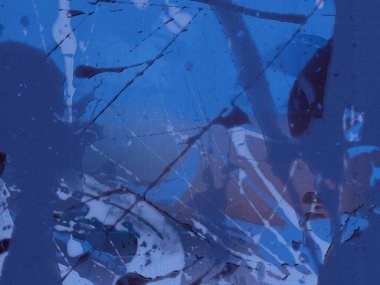 Yağlı boya ile soyut grunge arkaplan kaba desen lekeler