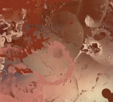 Soyut rasgele şekiller. 2d illüstrasyon. Modern sanat desenleri.