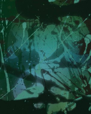 Yağlı boya ile soyut grunge arkaplan kaba desen lekeler