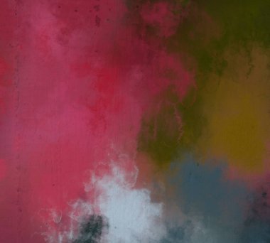 Yağlı boya ile soyut grunge arkaplan kaba desen lekeler